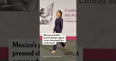 Mexico’s President Presses Charges After Being Groped on the Street