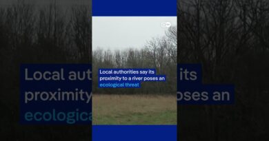 Mountain of rubbish dumped near UK village | DW News