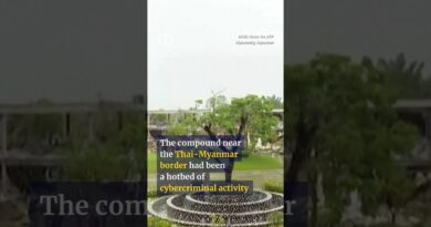 Myanmar military destroys scam compounds