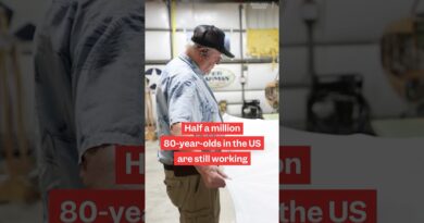 Nearly half a million people aged 80+ are still #working in the #UnitedStates. #aging