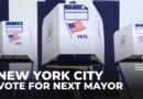 New Yorkers head to polls in closely watched mayoral race