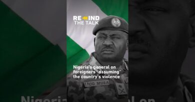 Nigeria’s general on foreigners “assuming” the country’s violence | Talk to Al Jazeera #shorts
