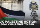 Palestine Action’s legal challenge against UK government ban begins