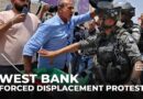 Palestinians demand to return home: Protests in West Bank against forced displacement
