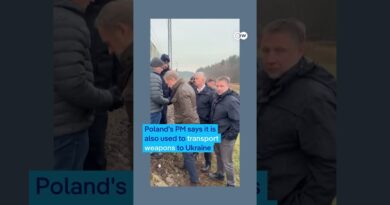 Poland blames sabotage for railway blast on Ukraine supply line | DW News