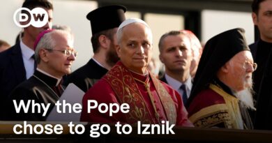 Pope Leo calls for unity in Iznik, Turkey | DW News