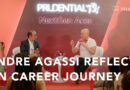 Prudential CEO Anil Wadhwani joins Andre Agassi at Prudential NextGen Aces event