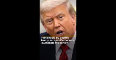 ‘Punishable by death!’: Trump accuses Democratic lawmakers of sedition | #ajshorts