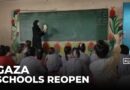 Restoring education in Gaza: Children return to makeshift classrooms
