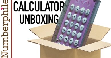 Return of the Calculator Unboxing – Numberphile