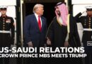 Saudi Crown Prince MBS arrived at the White House to meet with US President Trump