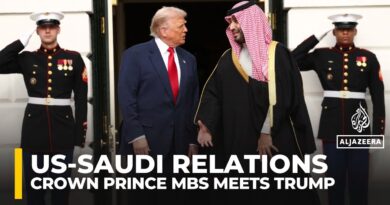 Saudi Crown Prince MBS arrived at the White House to meet with US President Trump