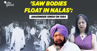 ‘Saw Bodies Float Down Nalas’: Amarinder Singh on 1984, Operation Bluestar and More | The Quint