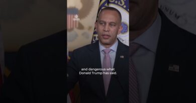 Senior Democrat responds to Trump death penalty threat | AJ #shorts