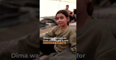 Sick children from Gaza arrive in Italy for medical treatment | AJ #shorts