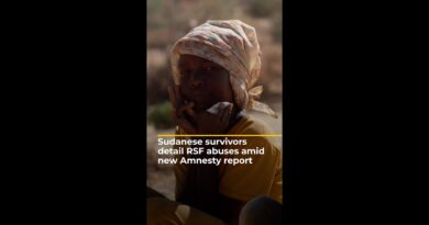 Sudanese survivors testify to RSF abuses amid new Amnesty report | AJ #shorts