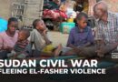Survivors fleeing Sudan’s el-Fasher recount terror, bodies in streets