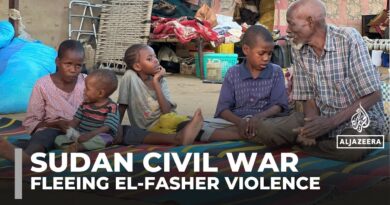 Survivors fleeing Sudan’s el-Fasher recount terror, bodies in streets