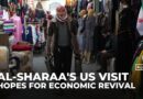 Syrians hope Sharaa’s US visit brings sanctions relief, economic recovery