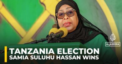 Tanzania’s President Samia Suluhu Hassan declared winner with nearly 98% support