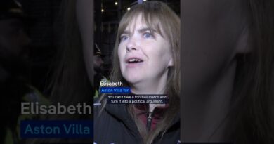 Tension high at Villa-Maccabi football game | DW News