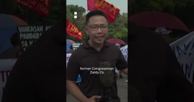 Thousands of anti-corruption protesters in Manila say Marcos must resign | AJ #shorts