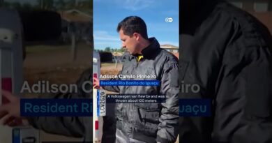 Tornado destroys large parts of Brazilian town | DW News