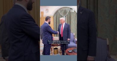 Trump hosts Syrian president in historic first White House visit | DW News