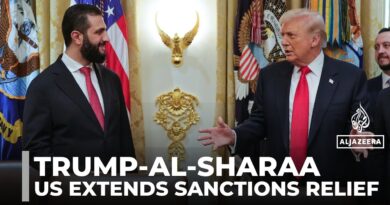 Trump hosts Syria’s al-Sharaa at White House as US extends sanctions relief