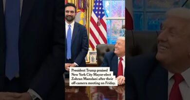 Trump Praises Zohran Mamdani After White House Meeting