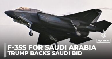 Trump says he will approve sale of F-35 fighter jets to Saudi Arabia