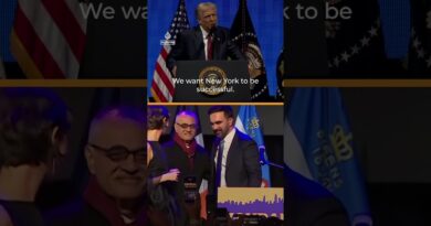 Trump says New Yorkers will flee city under ‘communist’ mayor Mamdani | AJ #shorts