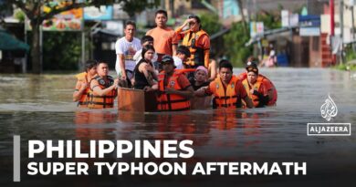 Typhoon Fung-wong leaves Philippines with 10 dead, 1.4 million displaced