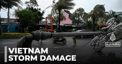 Typhoon Kalmaegi hits Vietnam: Homes damaged and many people displaced by Storm