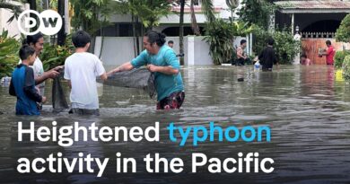 Typhoon Kalmaegi slams into the Philippines, sparking earthquake and volcanic activitiy fears