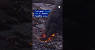 UPS cargo plane crashes in Kentucky, killing seven people | DW News