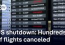 US airlines cancel hundreds of flights due to longest ever government shutdown | DW News