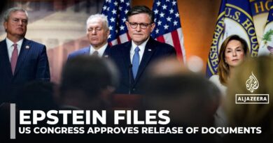 US Congress approves release of Epstein files, set to send bill to Trump