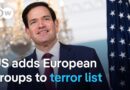 US designates four European anti-fascist groups as ‘foreign terrorist organizations’ | DW News