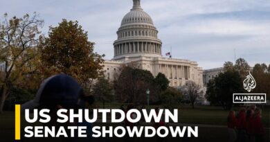 US government shutdown: Senators vote on funding package to end shutdown