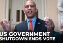 US House votes to re-open government: Trump to sign into law the approved spending bill