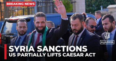 US partially lifts sanctions on Syria after al-Sharaa meets with Trump