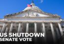 US Senate vote: Republican-led deal offers hope for end to shutdown