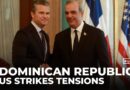 US strikes in the Caribbean: Dominican republic backs trump’s ‘war on drugs’