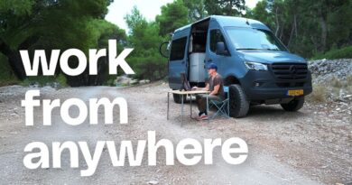 Van tech tour: How I work remote and live my dream