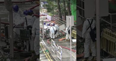 Victims identification unit enters Tai Po fire site