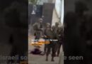 Video shows Palestinian child after shooting by Israeli forces | AJ #shorts