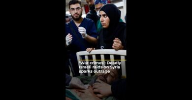 ‘War crimes’: Deadly Israeli raids on Syria sparks outrage | #ajshorts