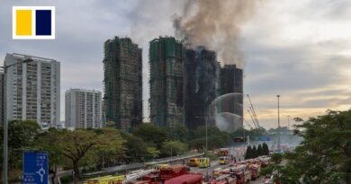 WATCH LIVE: Three minutes of silence mourning victims of Tai Po fire tragedy