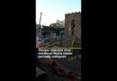 Worker trapped after medieval Rome tower partially collapses | #ajshorts